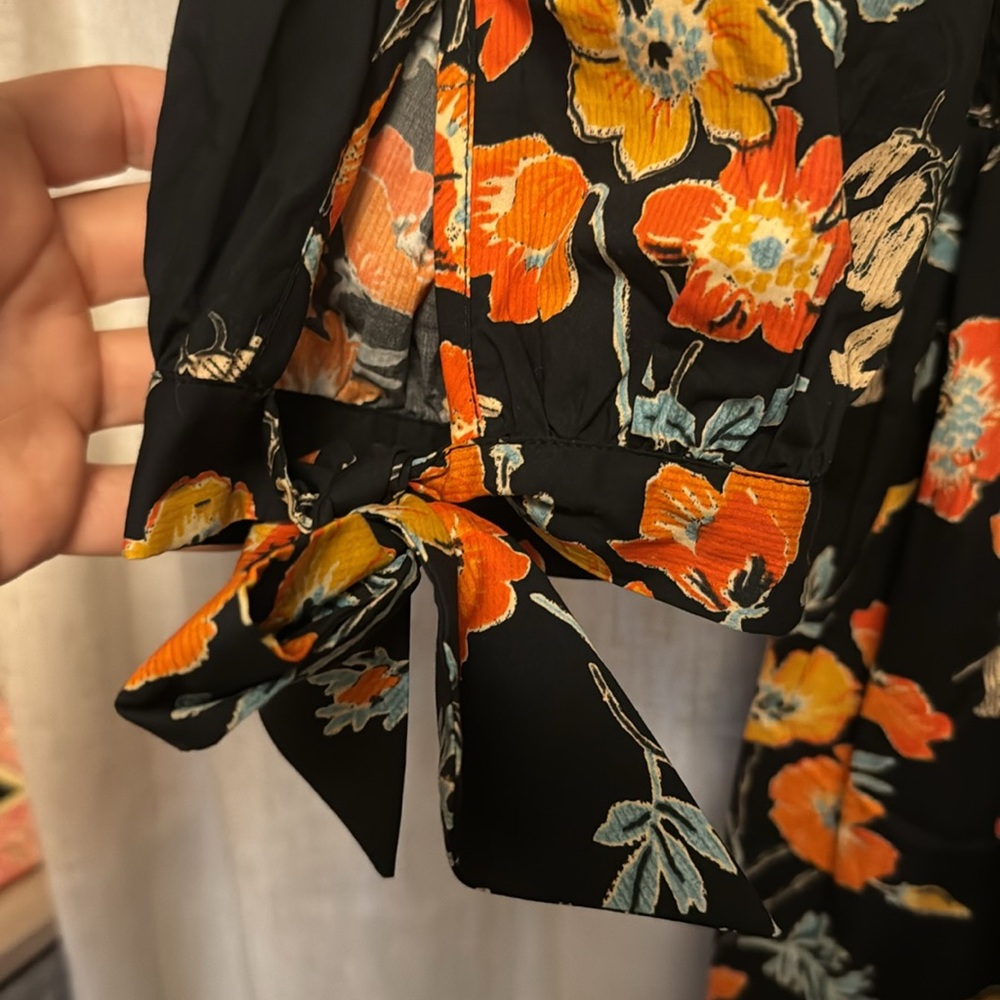 Whistles 100% cotton midi dress - Picture 10 of 10